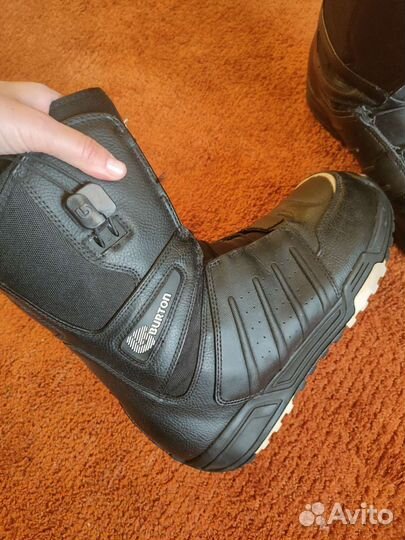 Сноубордические ботинки burton 42,5