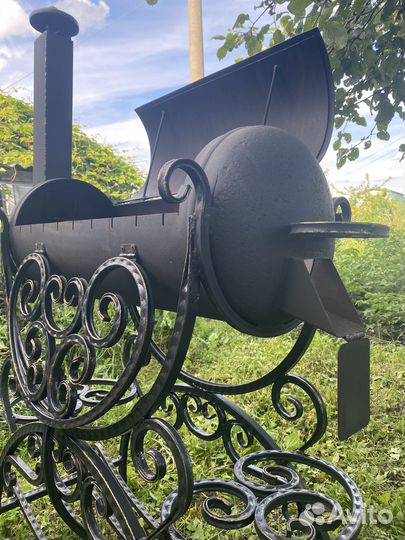 Мангал из газового баллона