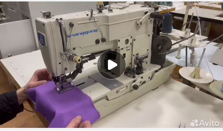Промышленная петельная швейная машина