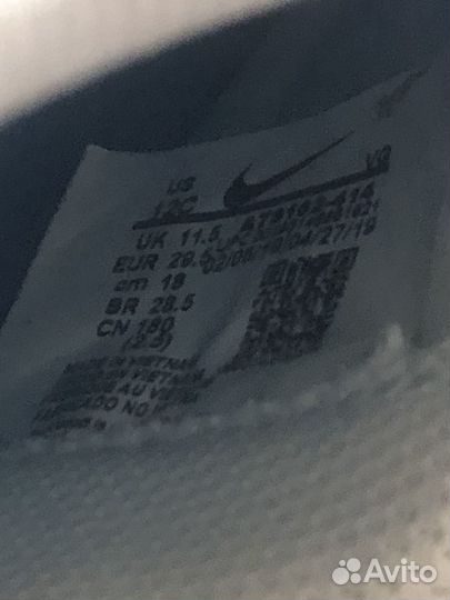 Детские бутсы Nike Mercurial Vapor 13 Club US 12C