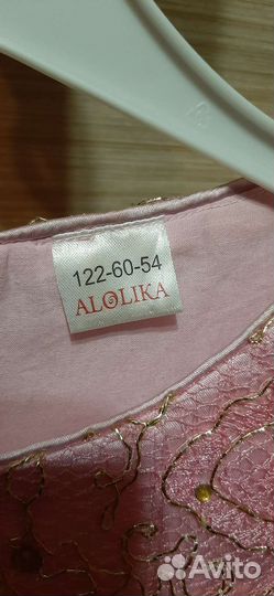 Нарядное платье для девочки 122 128
