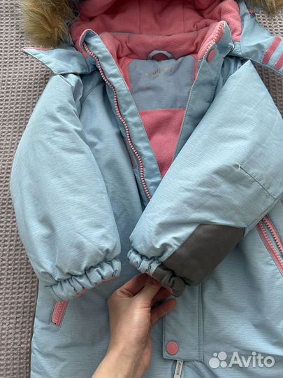 Комбинезон зимний для девочки 104 см vulpes