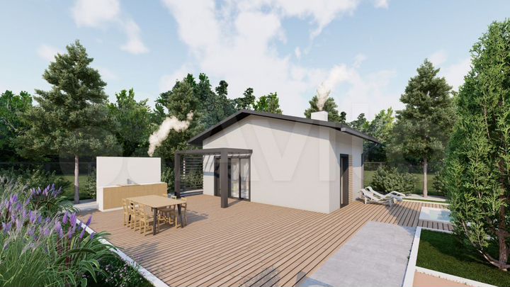 Дом 70 м² на участке 6 сот.