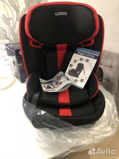 Детское автокресло Peg Perego Viaggio 1-2-3, новое