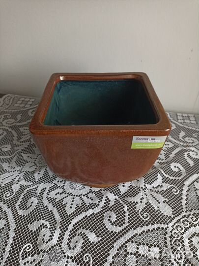 Горшок кашпо для цветов керамика