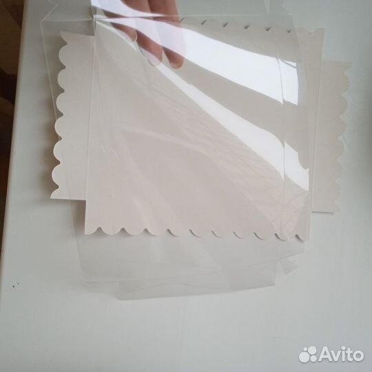 Коробки для конфет, пряников прозрачные