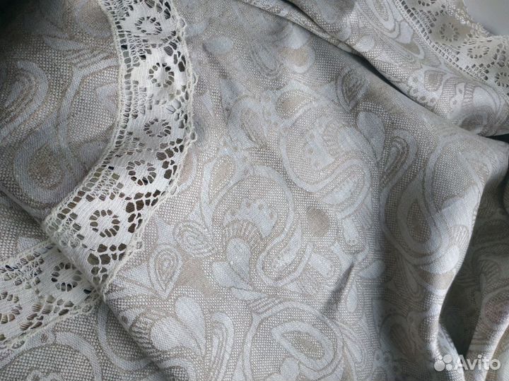 Скатерть большого диаметра 