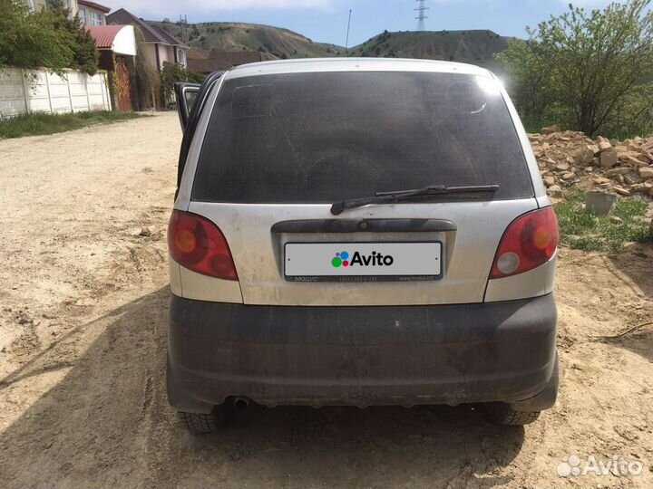 Daewoo Matiz 0.8 МТ, 2008, битый, 175 000 км