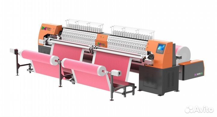 Многоигольная стегально-вышивальная машина YBD334