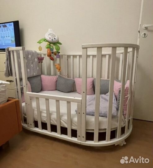 Матрас круглый и овальный, бортики