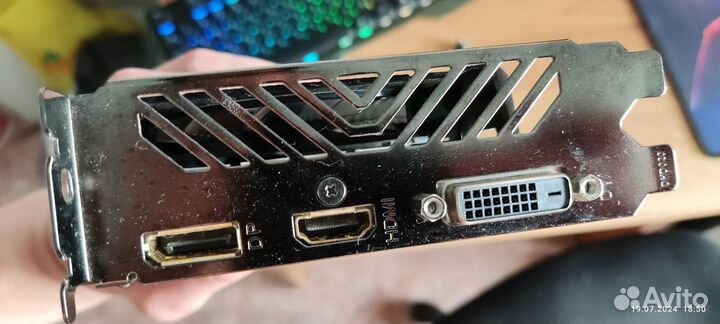 Видеокарта gtx 1050 ti 4gb gigabyte