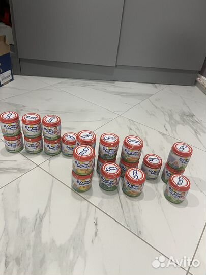 Овощное пюре агуша