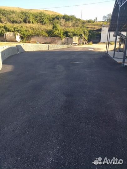 Укладка асфальта