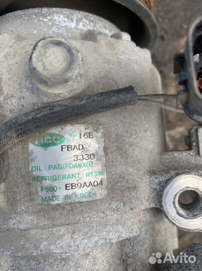 Компрессор кондиционера hyundai sonata 6, kia