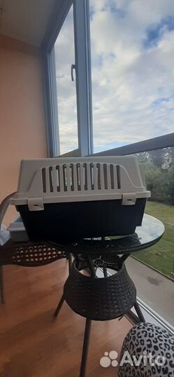 Переноска для животных пластиковая