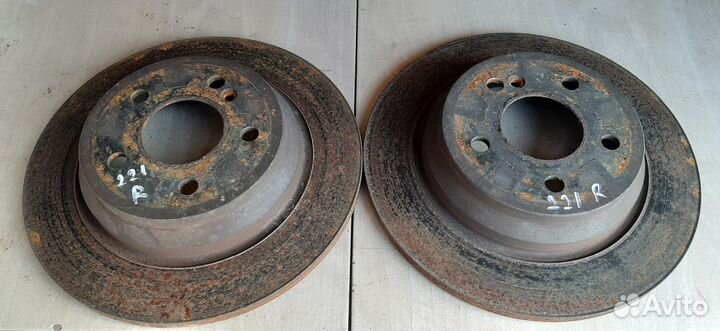 Тормозной диск задний Mercedes S-Class W221