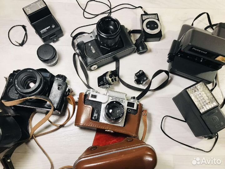 Фотоапараты эпохи СССР