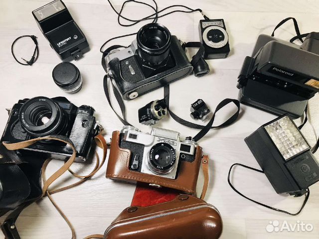 Фотоапараты эпохи СССР