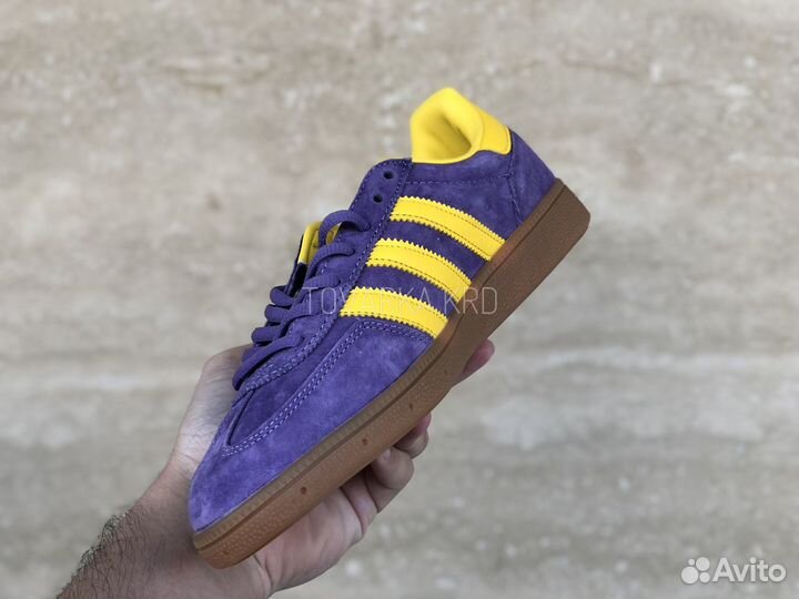 Кроссовки Adidas Handball Spezial Purple Yellow