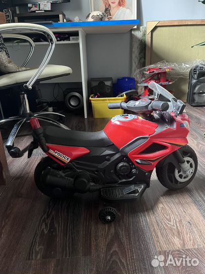 Детский мотоцикл на аккумуляторе бу