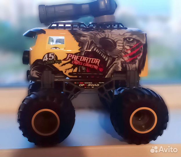 Машинка Mobicaro ру Monster Truck Желтая