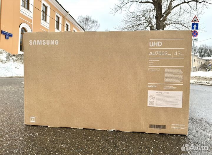 Телевизор 4К Samsung 43 43au7002 2023