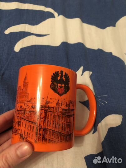 Кружка именная «Маша» с изображением Калининград