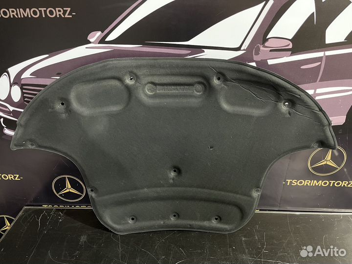 Шумоизоляция капота мерседес w212