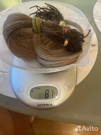 Волосы для наращивания блонд