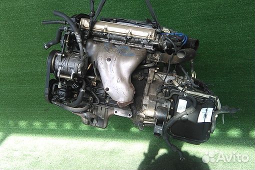 Двигатель в сборе двс mazda capella gver FE 1993