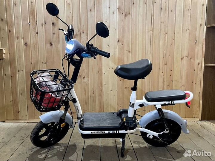 Электроскутер Green 2024, электро скутер, скутер