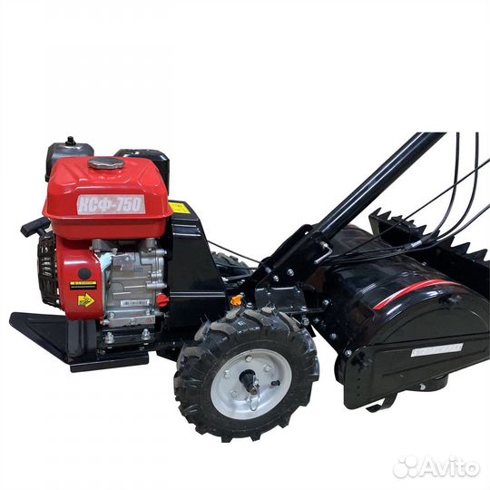 Мотоблок с активной фрезой