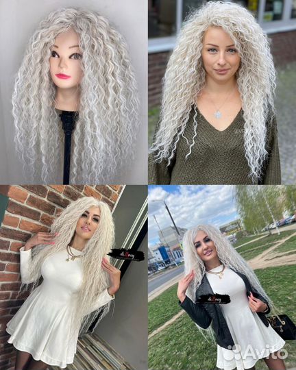 Парик афрокудри, 30см, 45см,60см,80см, 1м