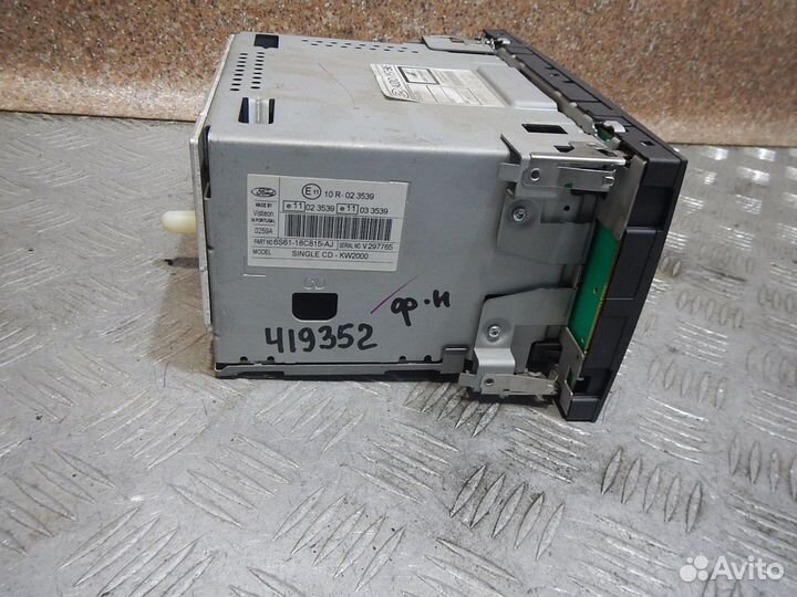 Магнитола, Ford (Форд) -fusion (02-12)