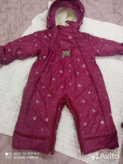 Зимний комбинезон для девочки