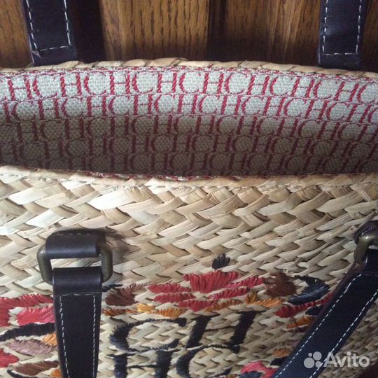 Cумка Соломенная Carolina Herrera