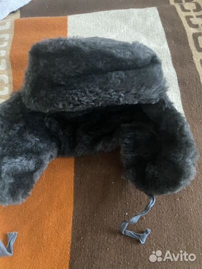 Шапка ушанка мужская