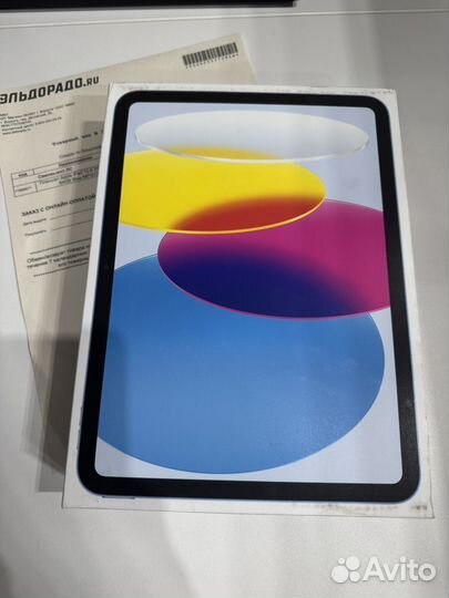 Планшет Apple iPad (10gen) 64gb WiFi Blue