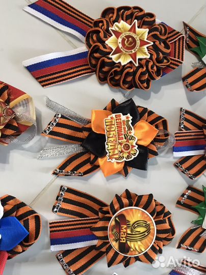 Георгиевская лента брошь