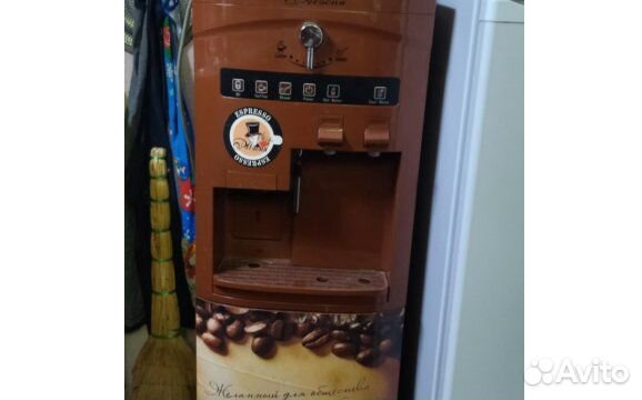 Кулер для воды с холодильником бу коричневый