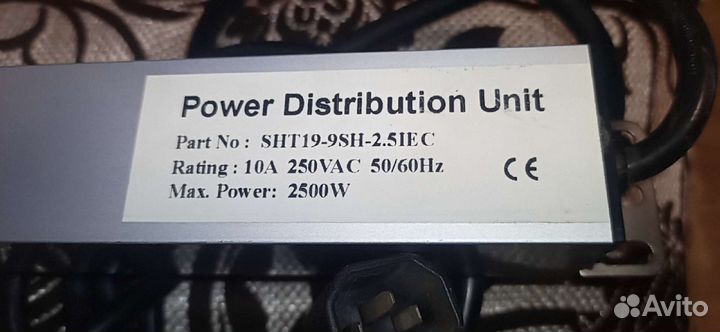 Блок розеток 19