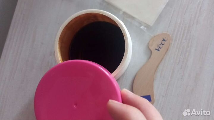 Veet salon воск для эпиляции, смывается водой