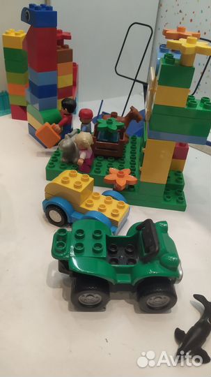 Lego duplo паровозик с цифрами