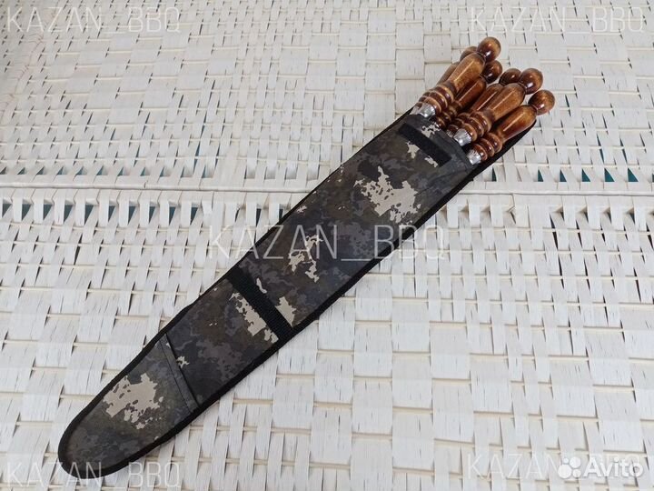 Шампуры с чехлом