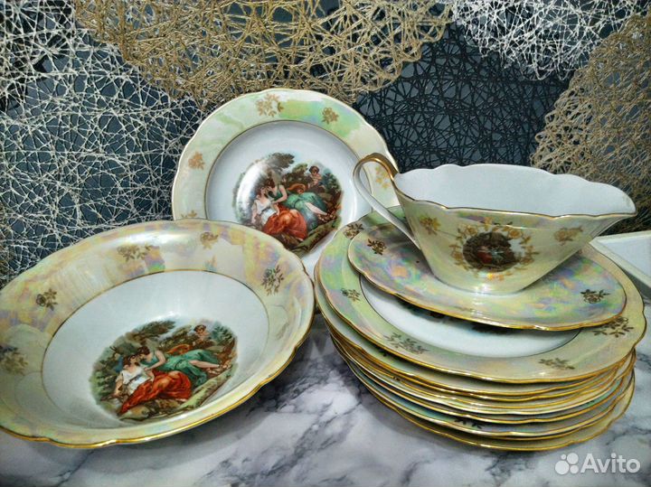 Столовый фарфоровый сервиз Мадонна