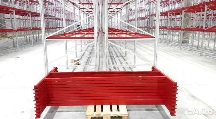 Стеллажи паллетные металлические бу