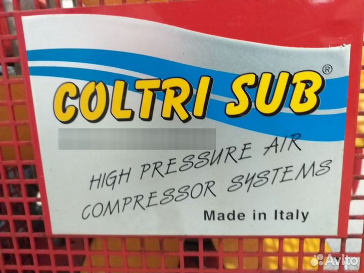 Компрессор бензиновый для дайвинга coltri MCH 6 SH