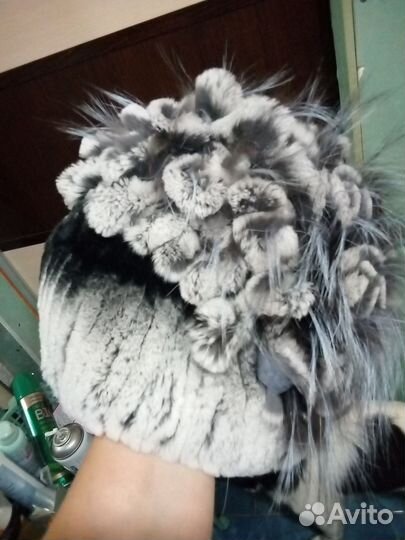 Шапка натуральный мех