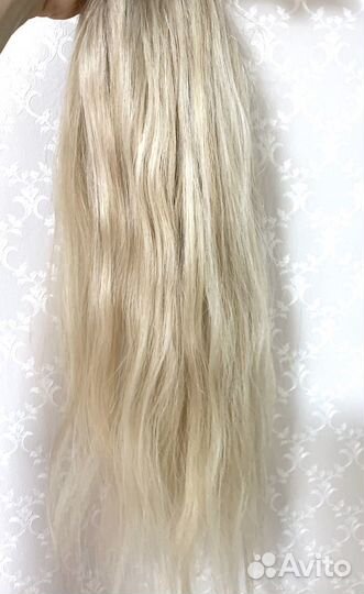 Волосы натуральные срез