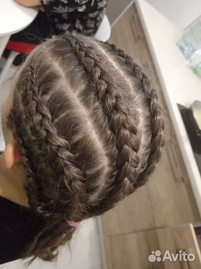 Заплести косички брейды